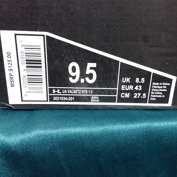 Men's Under Armor Valsetz Tactical Boots size 9.5 - Picture 2 of 11